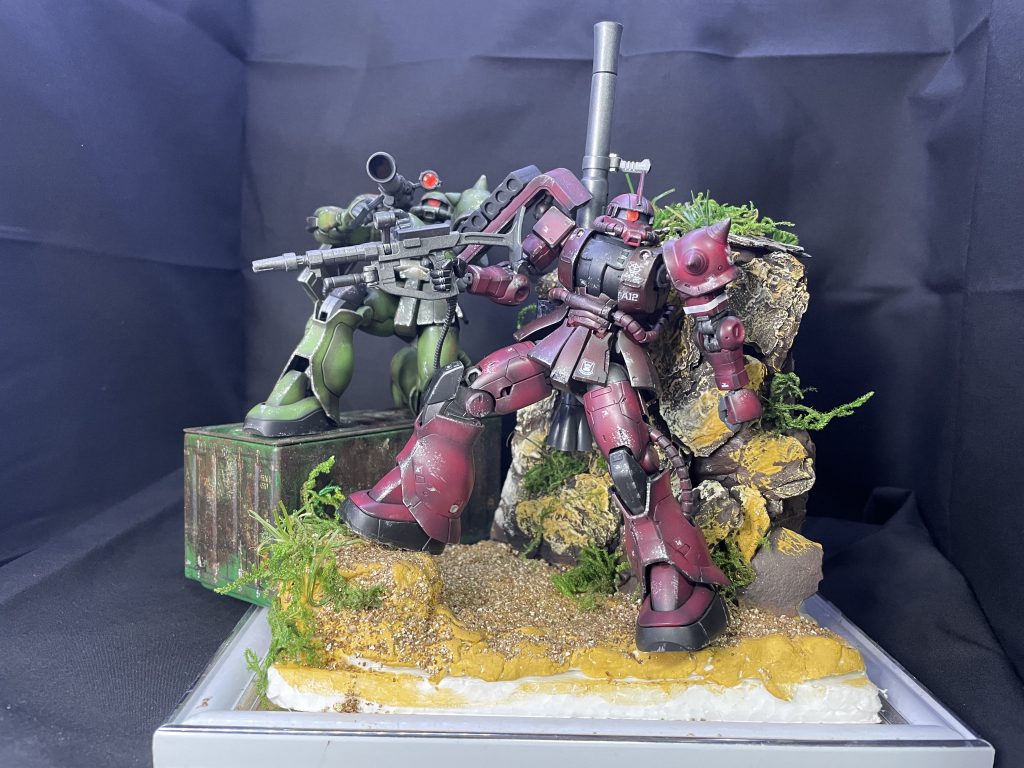 ザク潜入–3枚目/制作者：M.sen