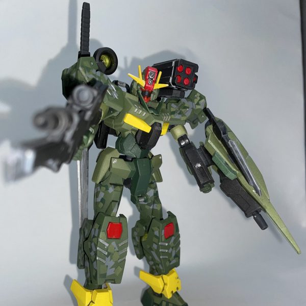 デジタル迷彩塗装でガンダムコマンドクアンタ作成