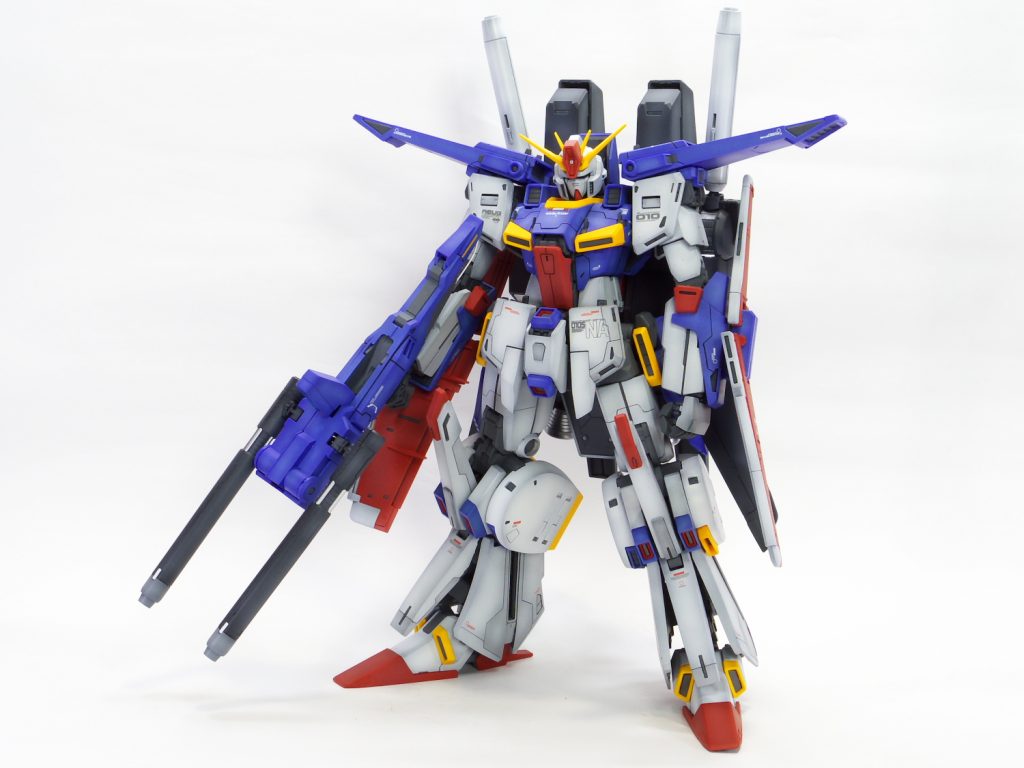 MG 強化型ZZガンダム　ver.ka–2枚目/制作者：gunplacraft