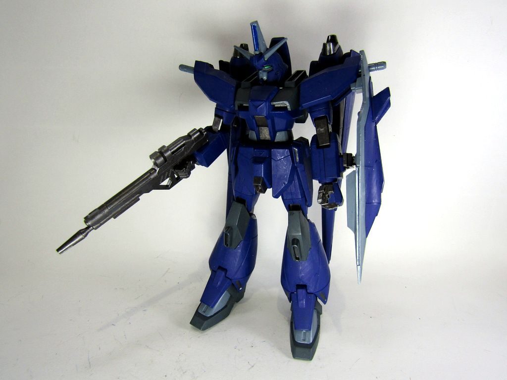 高エネルギービームライフルを装備