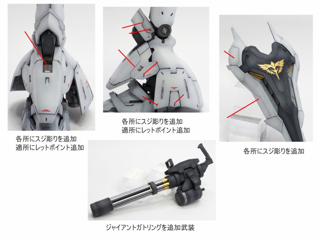 RG サザビー–4枚目/制作者：gunplacraft