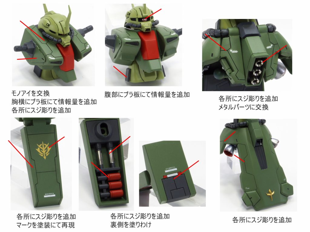 HGUC ザクⅢ改–2枚目/制作者：gunplacraft