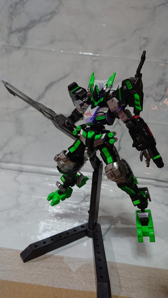 基本的にはキットがよかったのでそのままにしてあります。トンファーあんまりない武器ですよね改造の参考になる