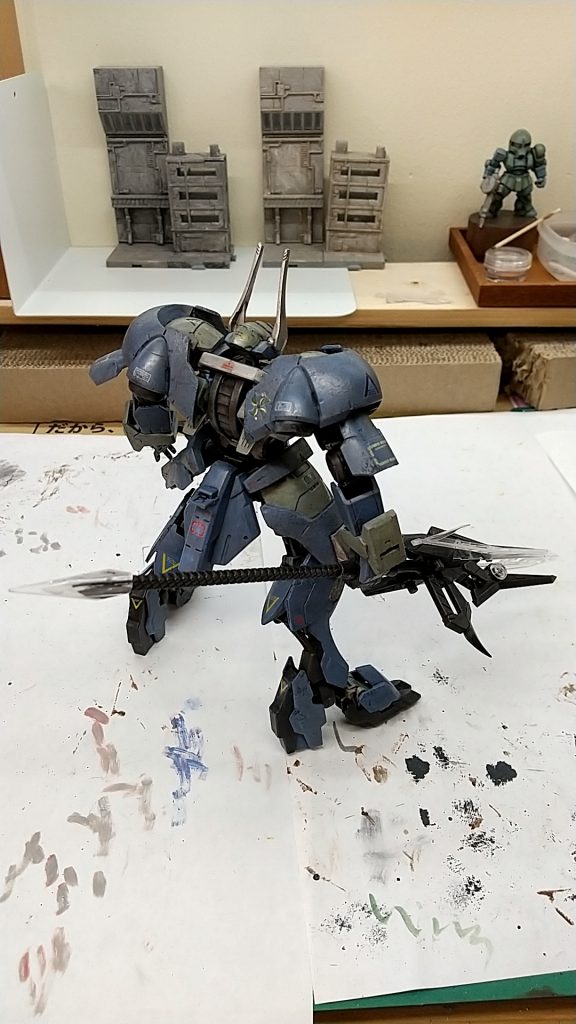 和風なデカール(古いだけ？)で、かなりデコレートしてみました。