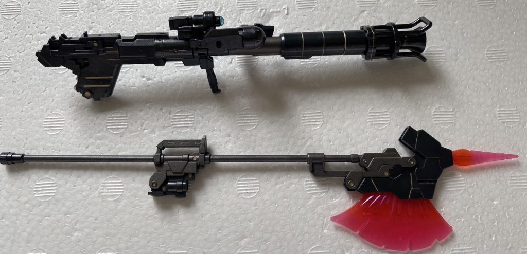 ジャイアントバズーカと、ジャンボ…ビームハルバード