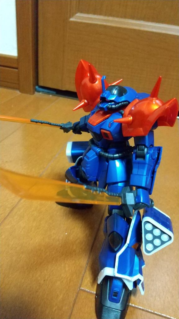 イフリートシリーズのキットはこれが初めてですが、組んだ後の完成度は高く、すごくカッコいいです。一般販売もして欲しいところですね。