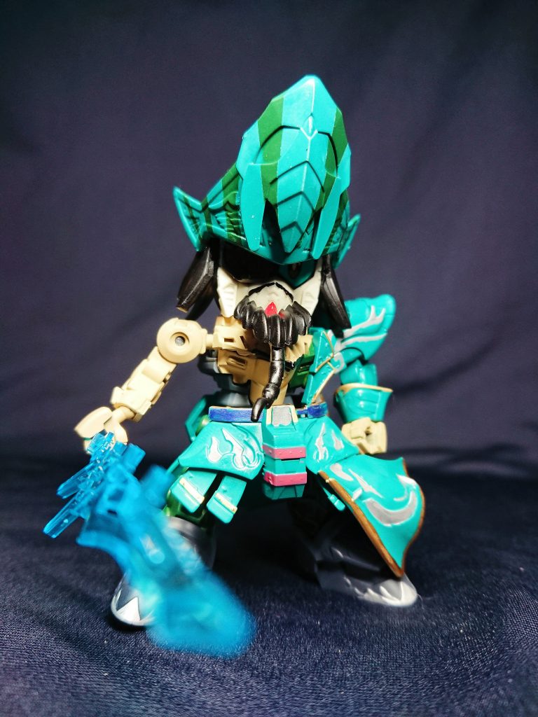 小林画風に…と見せかけて武器は青の剣。ちなみに青の剣は取得確率0.03%の別名 狂人剣 です。自分はプレイ当時2本取得して投げました…5本無理…