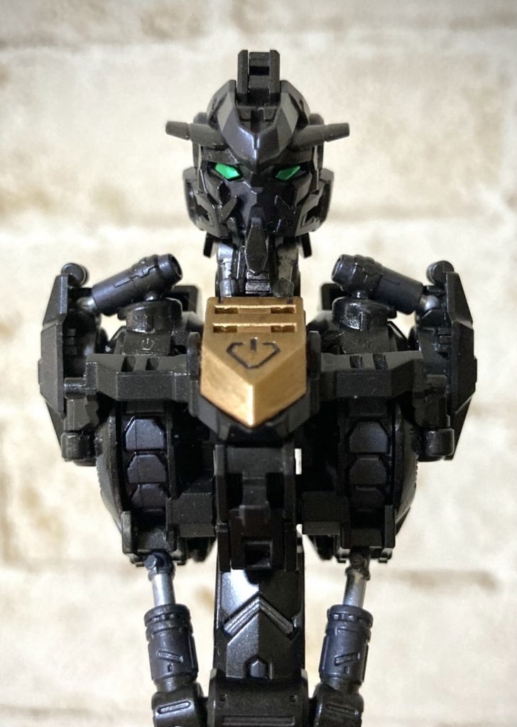 フレーム状態胴体。もう、この部分が出来上がった時のテンションといったらヤバかったです。もう１体くらい作りたいな。グシオンやフラウロスもＭＧで作りたいなっっ。