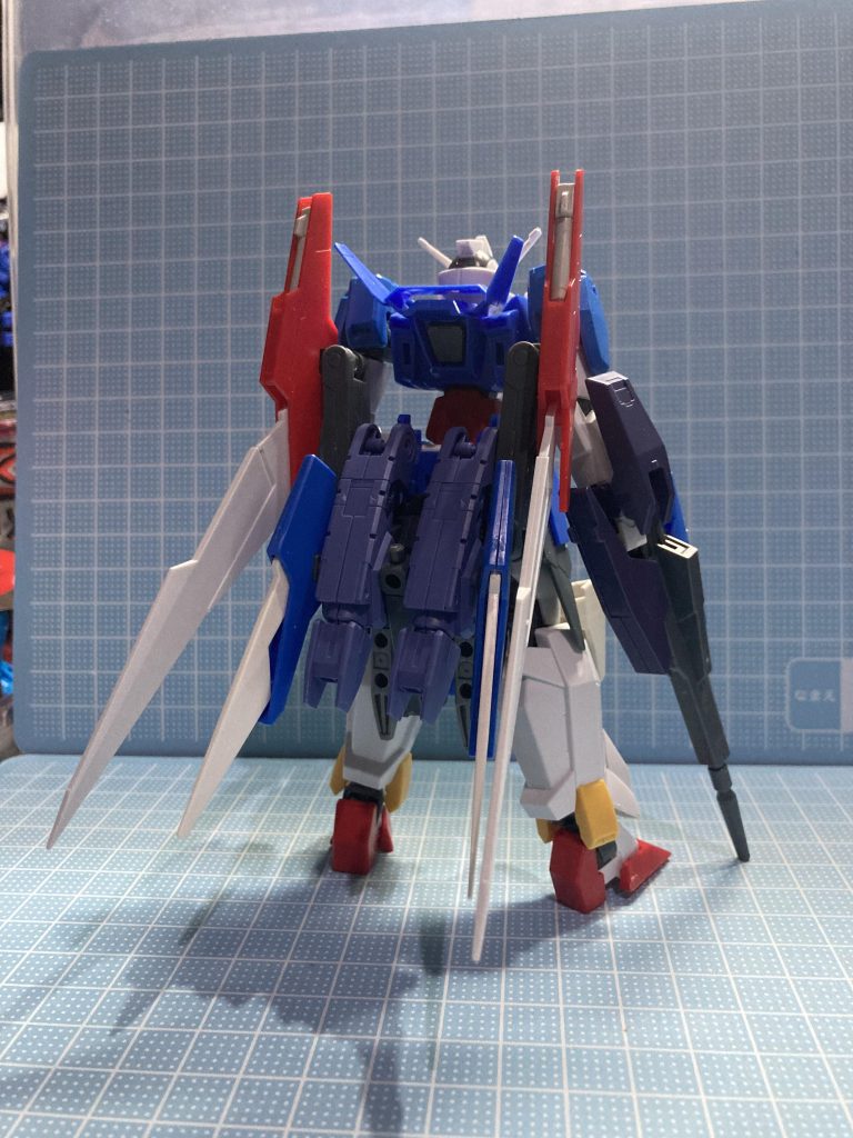 変形機構は30MMやアームアームズなどを活用ウィングはAGE-2のまま