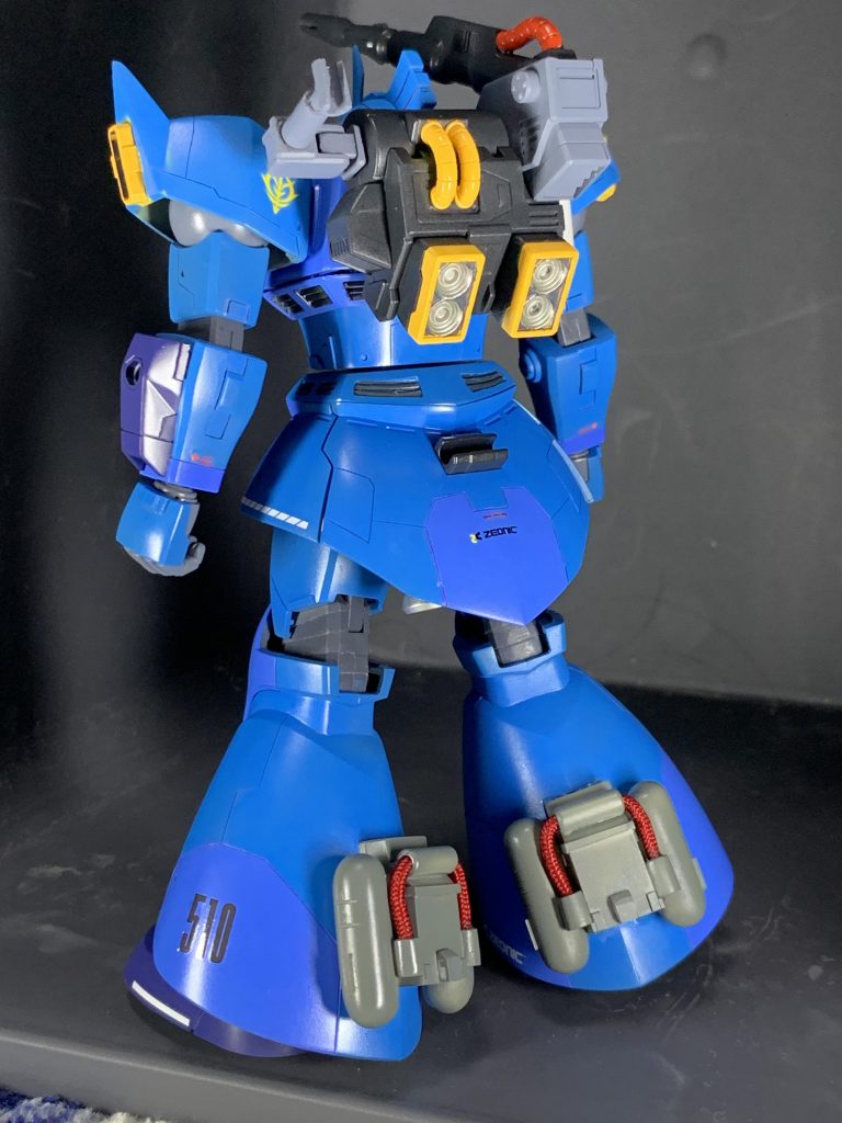 もし自分がキマイラ隊に所属していたらの妄想全開で製作！ふくらはぎ部分のパーツはそれらしく自作！