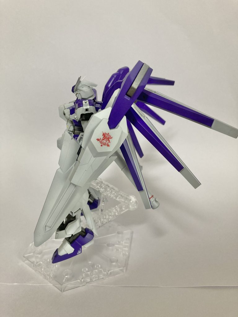 側面その2マーキングはRGνの余ったマーキングシールを貼っています。