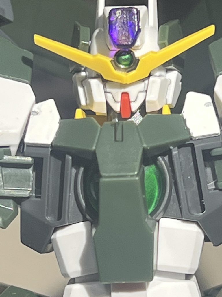 最後はアップで。ホルスタービット、ライフルビットを展開して写真撮りたかったのですが、スタンドが足りないので諦めました。ハルート最終決戦仕様も製作中なので、完成したら投稿したいと思います。ご覧いただきありがとうございました。