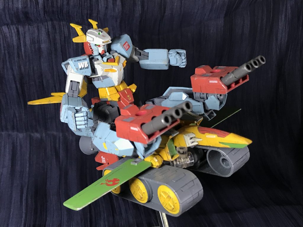 ボックスアートの「艦橋に腕付いてるバージョン」うーん、ゲッター凱！