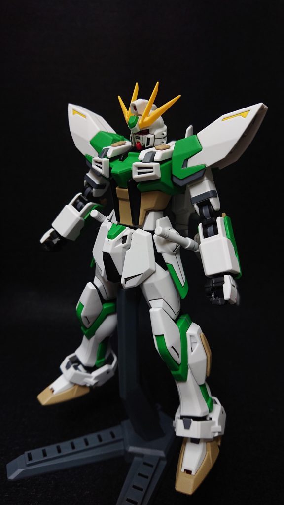 ミキシングで使用したパーツ頭部    :スタービルドストライクボディ   :スタービルドストライク腰部    :スタービルドストライク肩     :スタービルドストライク腕部    :ストライクガンダム脚部    :スタービルドストライクバックパック:スタービルドストライク