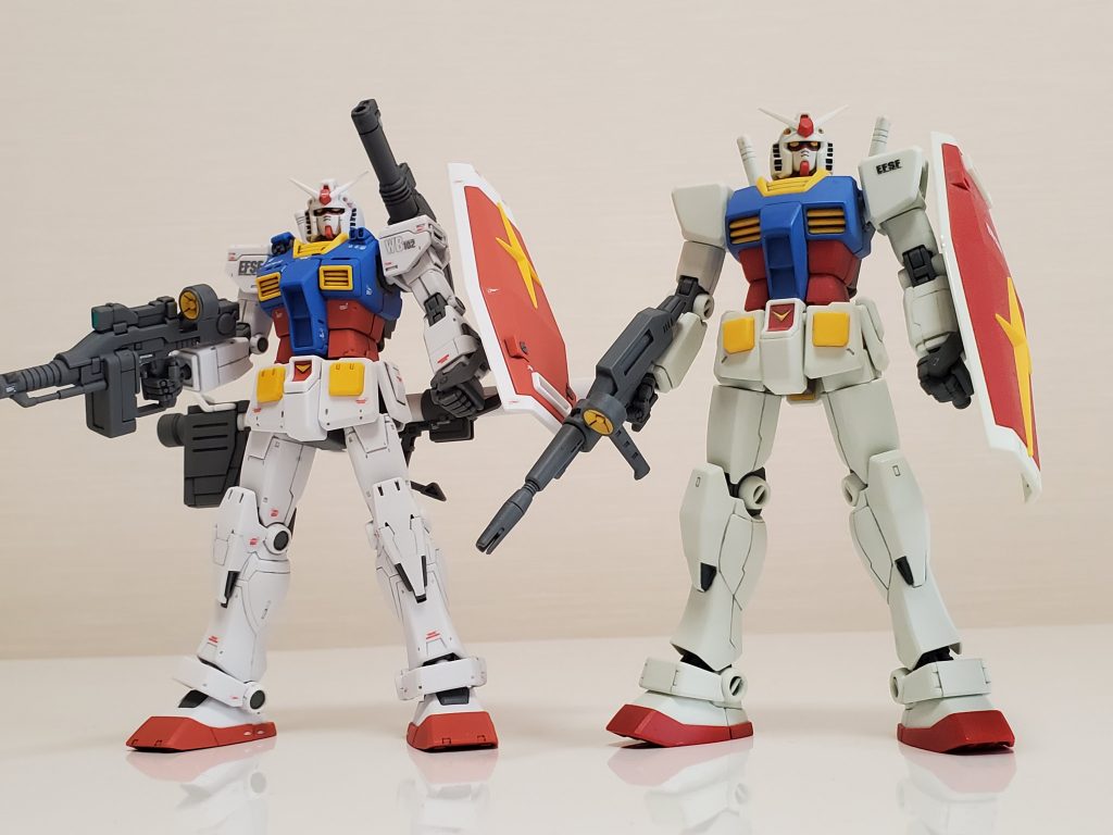 HGUC191と。映画に登場したMSもどんどん商品化して欲しいですね。