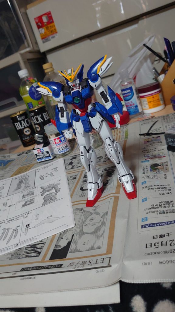 MGウイングガンダムゼロ（EW）ver.Ｋaを簡単フィニッシュで–4枚目/制作者：pota