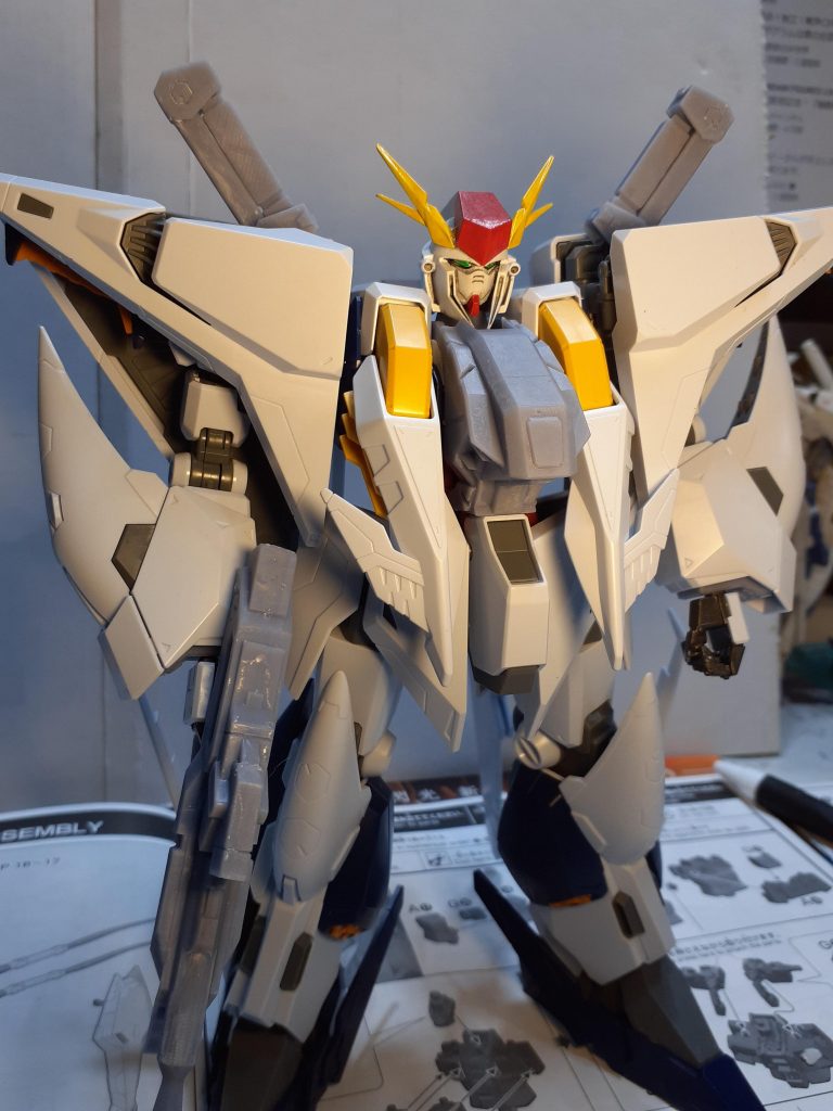 ブレンダーでデータを作成したためキットとパーツサイズを合わせるのが大変。沢山出力しました。