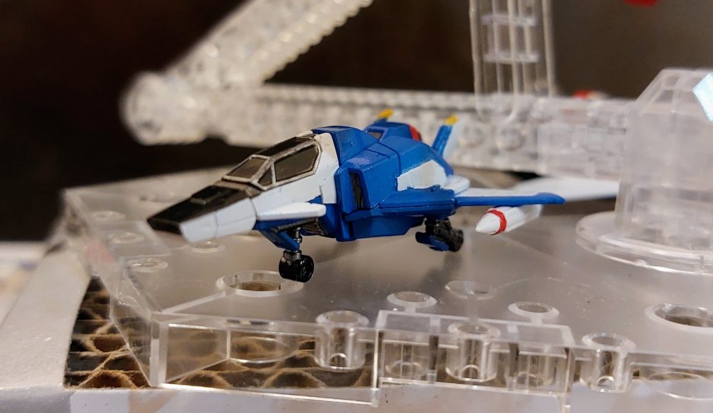 コアスプレンダー色分けは苦手な筆でエナメル塗ったり大変だったけど、楽しい作業だった情報量がグッと上がって良かった