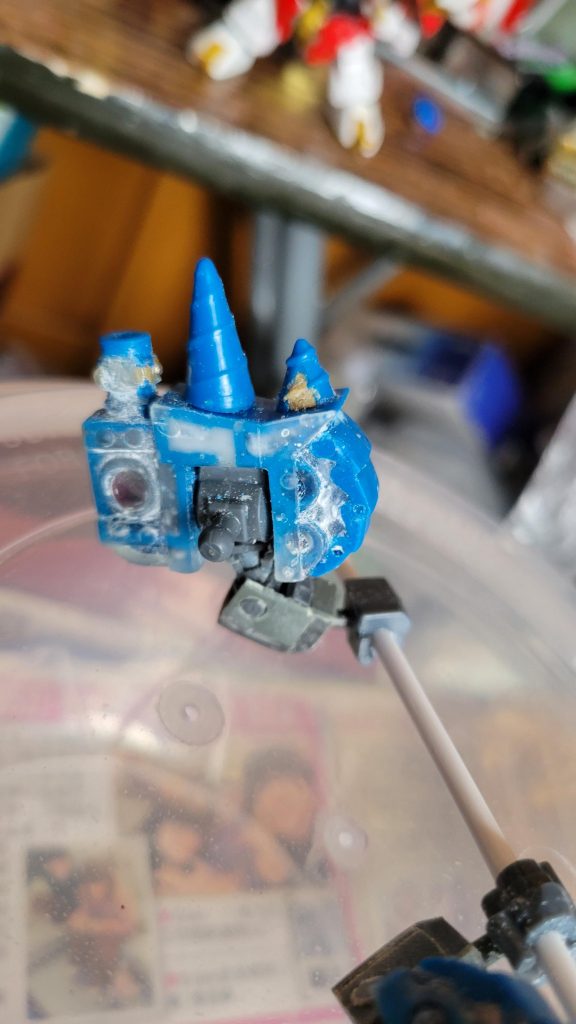 內部進行填補工序