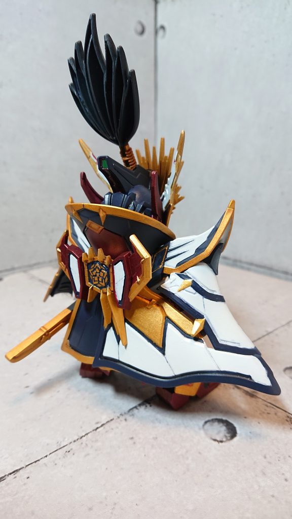 髷は重くなっちゃうので穴埋めはしてません。 