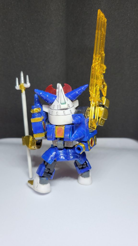 武者頑駄無鎧（世界群英集關節技術改造板）–3枚目/制作者：石頭三舊