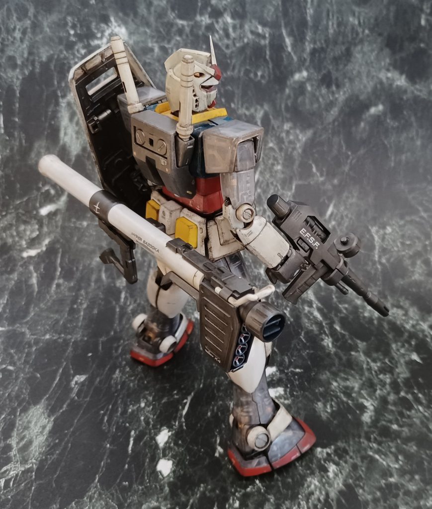 このバックショットもカッコ良い♥️バズーカもデカいから存在感があって良い♪