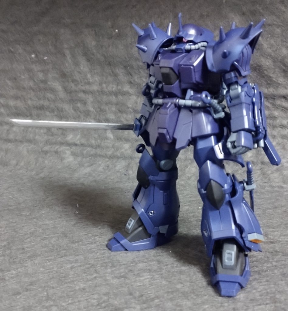 コールド•ブレードの刃はガンダムマーカーのメッキシルバーで塗装