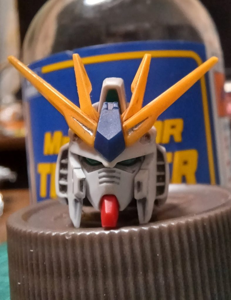 イケメン面♥️バルカンはこの後ゴールド塗装した(☆∀☆)