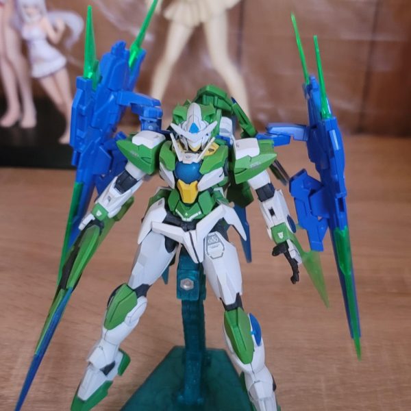 こんにちは、初投稿の方させて頂きます。初の投稿は、[ガンダムビルドファイターズトライ]という作品からOOシア・クアンタのダブルGNフルセイバー使用の方させて頂きます。これからちょくちょく投稿させて頂きます。よろしくお願いいたします。𝐈𝐧𝐬𝐭𝐚𝐠𝐫𝐚𝐦の方にも色々載せていますのでそちらの方もフォロー良いね頂けたら、嬉しいです。𝐈𝐧𝐬𝐭𝐚𝐠𝐫𝐚𝐦[kalubi298]で投稿していますよろしくお願いいたします。😊（2枚目）