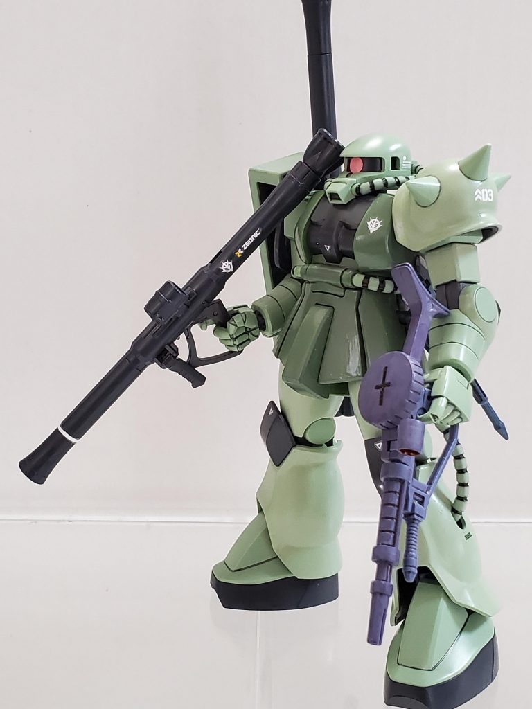 締めはバズーカ２丁とマシンガンのフル装備です😊ご覧頂きありがとうございました🙇✨