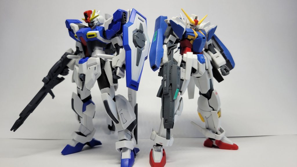 過去作のガンダムフォルスサバイブと。