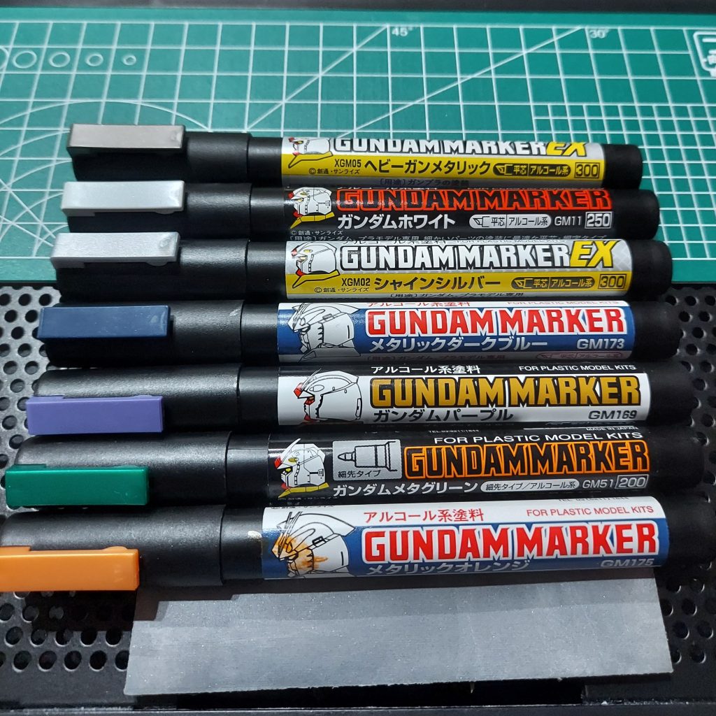 お世話になったマーカー達