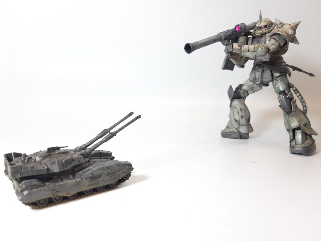 61式戦車 1/144–2枚目/制作者：孤独のプラモ