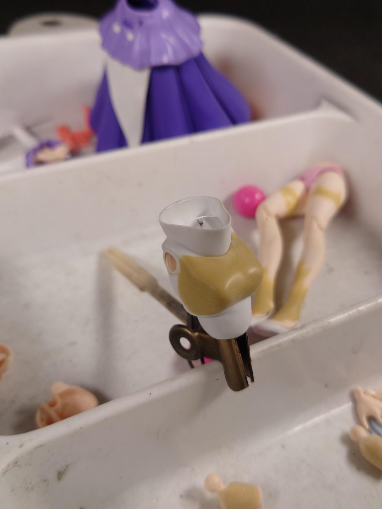 胸も盛りました。