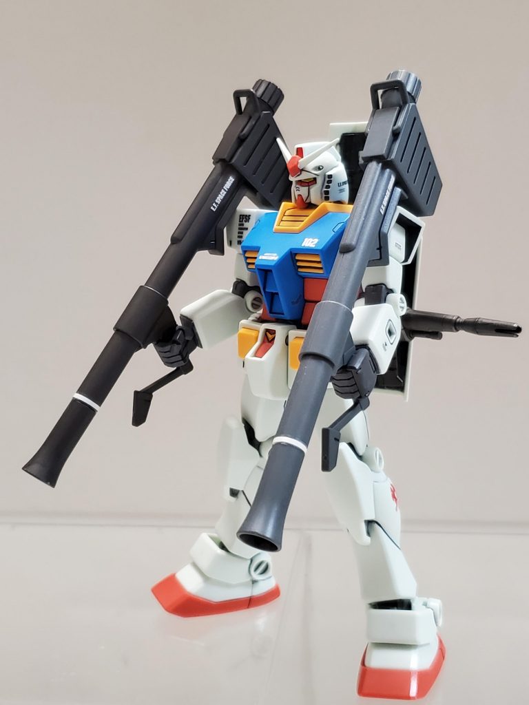 最終決戦仕様のダブルバズーカ❕バズーカはリバイブガンダムより💦