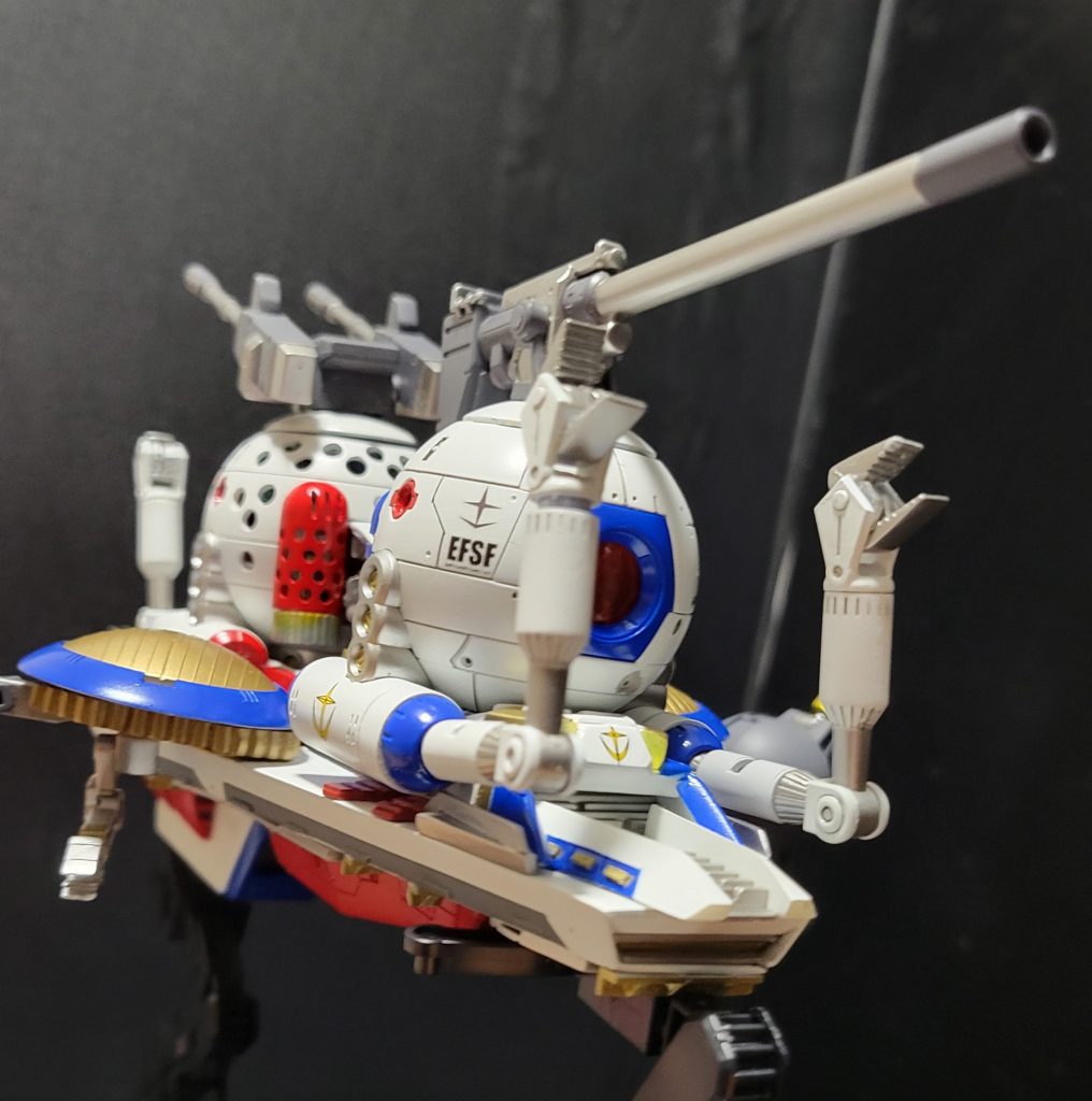 ボールをライドオンしました。これがコンセプトの基本形態です。