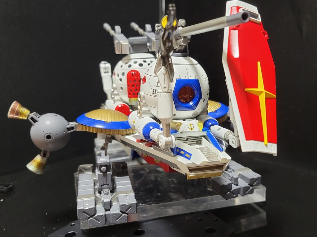 最終決戦スタイルです。支援機にアームがついていて武装できます。固定武器はありません。