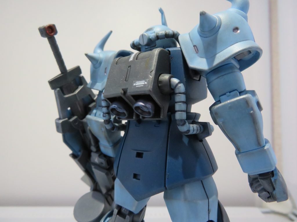 バーニアは焼けた感じを表現してみました。