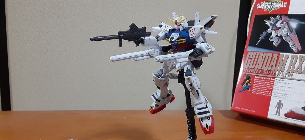 スラスターを全開にしてヴェスバー発射状態以上ありがとうございました。バンダイさん、これのリバイブお願いいたしますw