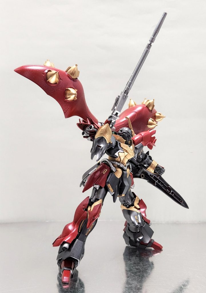 使っていなかった、SDナイチンゲールの特徴的なバックパックを移植