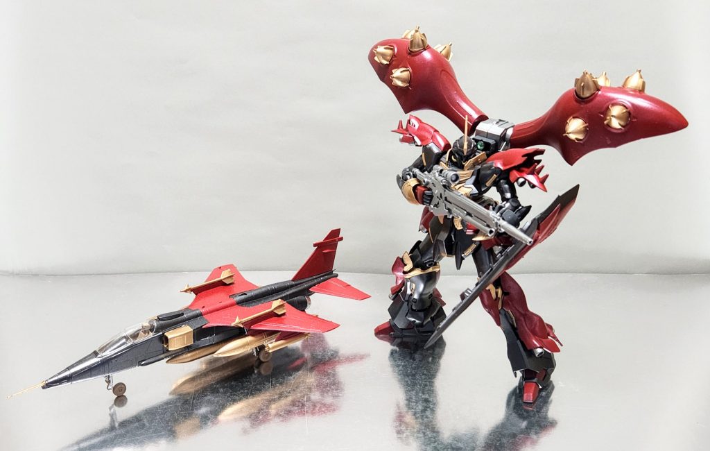 少し前に作ったプラモのカラーリングが気に入ったので採用しました