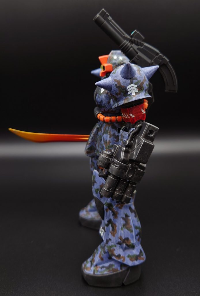 現在ガンプラはなかなか手に入りにくく、これらの各パーツは、元々持っていたガンプラの残りパーツや、バラ売りしているイエローサブマリンさんで購入したものを組み合わせています。