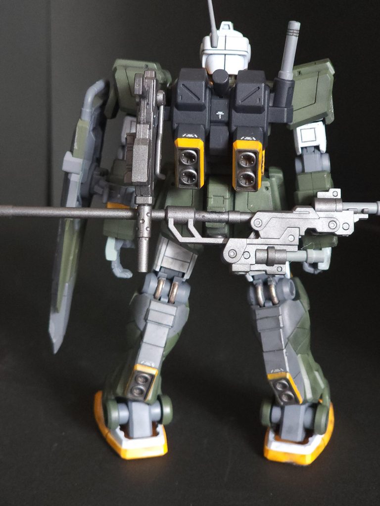 武装は全部載せ出来るようにプラ板をチョイ足ししてみました。