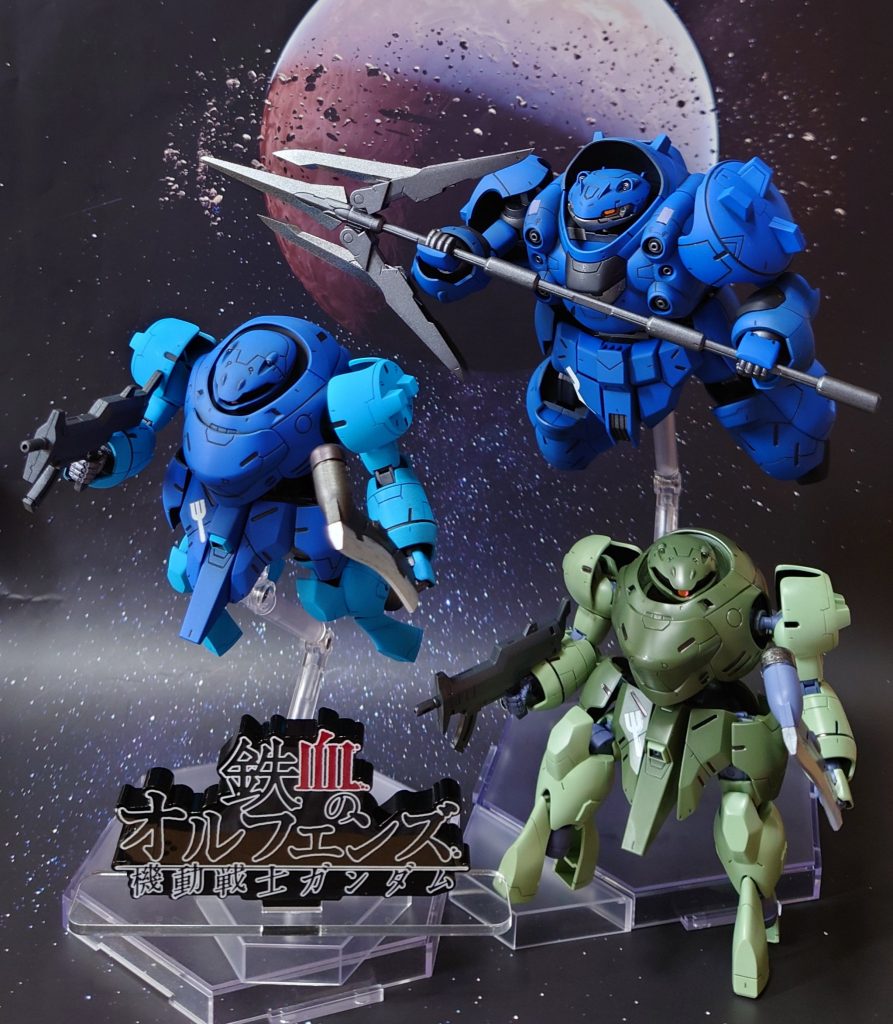 3機揃っての出撃シーンで終わり。