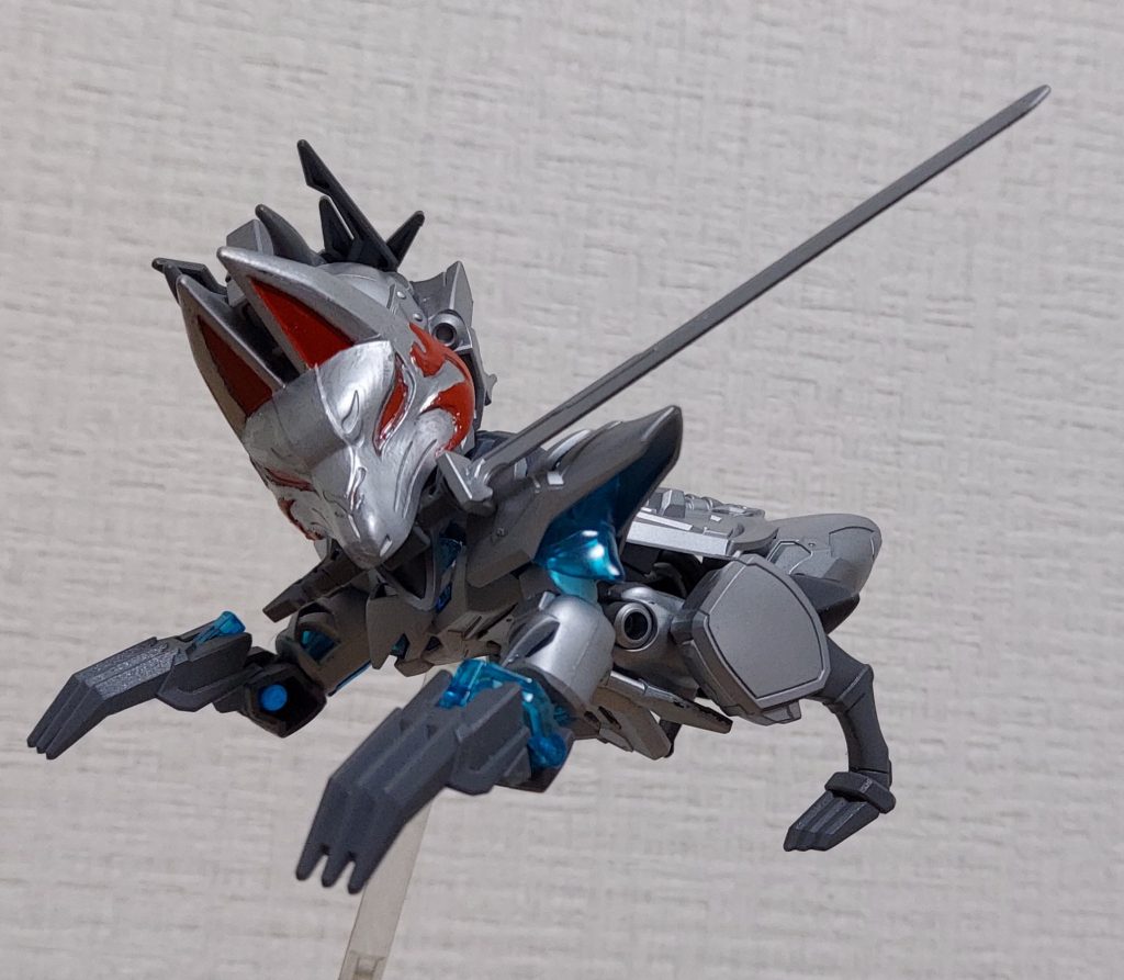 狐影閃剣【稲荷】を咥えての必殺技