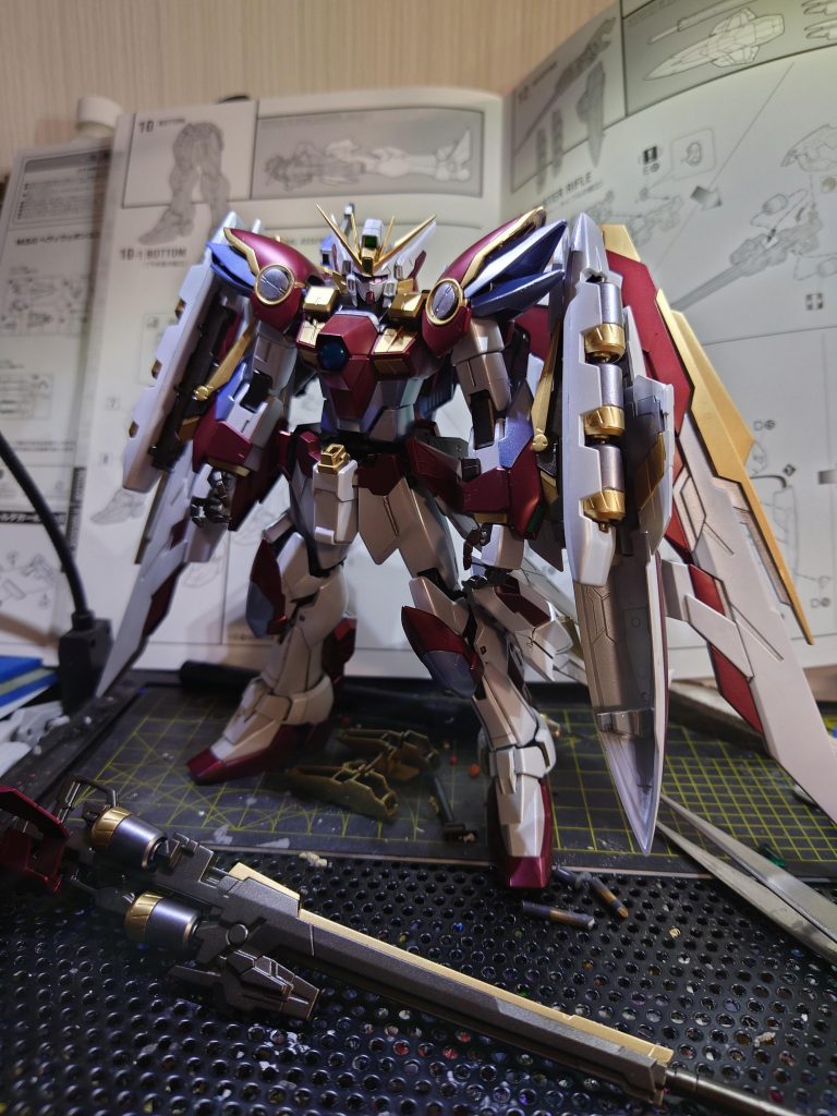 デカール、コート前。今回はほとんどノーストレス(やらかしに目を背けながら)で組めたので制作過程がなかったりします(笑) まだ決めてないけれど次もMGを作ろうかな?最後まで観覧ありがとうございました!