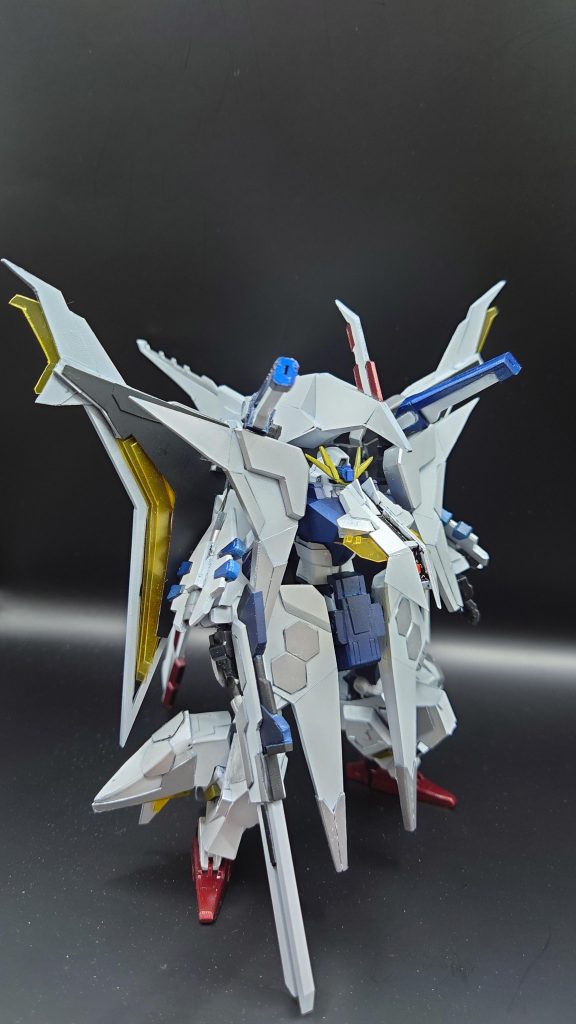 パール塗装に初挑戦しましたが写真だと分かりづらいですね…