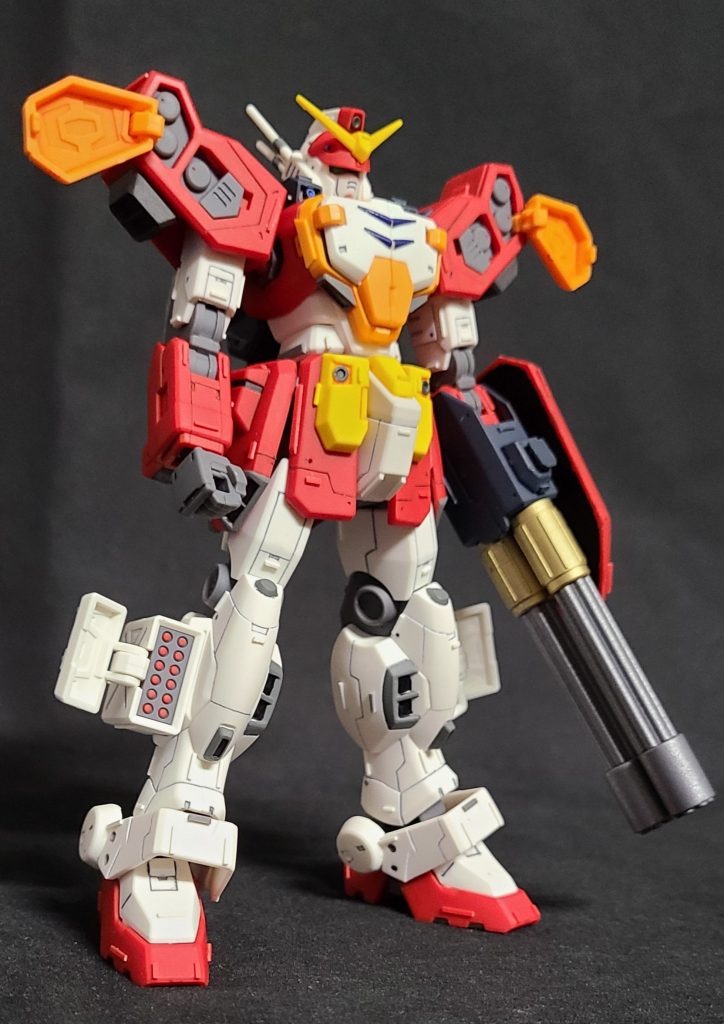 HG ヘビーアームズ改　成型色仕上げ(一部部分塗装)–6枚目/制作者：Ash Lynx