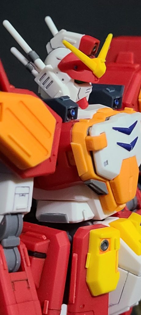 HG ヘビーアームズ改　成型色仕上げ(一部部分塗装)–7枚目/制作者：Ash Lynx