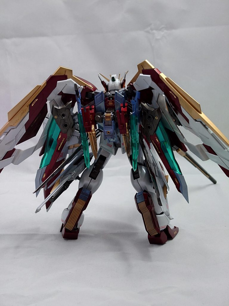 バックショット。背中はあんまり触るつもりが無かったのですが気付いたらお前誰やねん状態でございます。